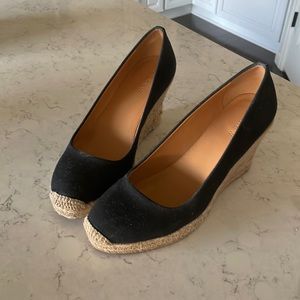 J Crew wedge espadrilles, great condition. Worn only 3 times.
